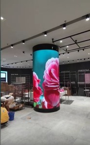 柔性圓柱屏