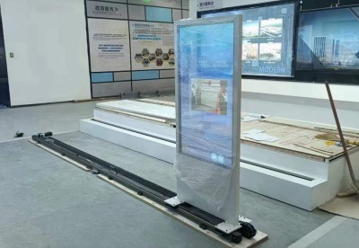 直線落地式